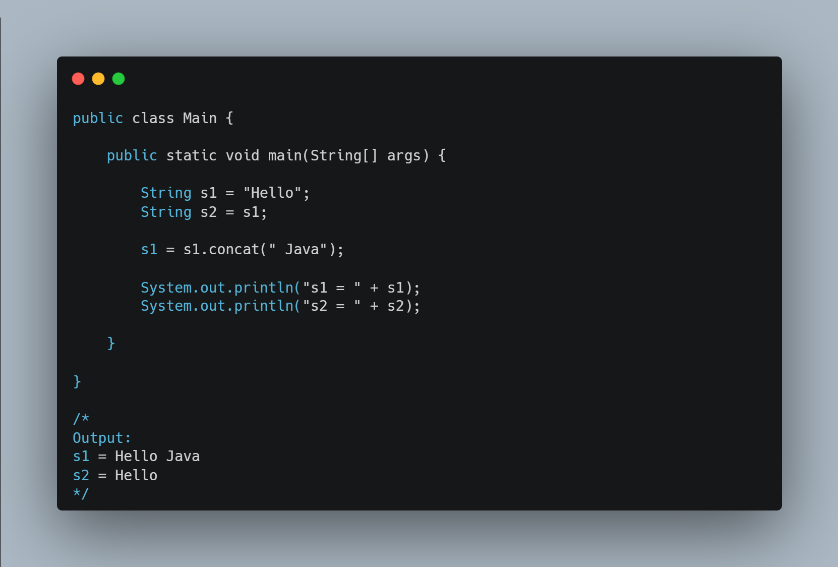 Immutable Objects — figure 3