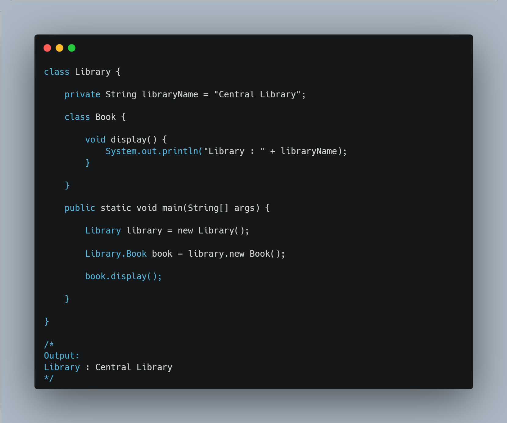 Nested Classes — figure 4